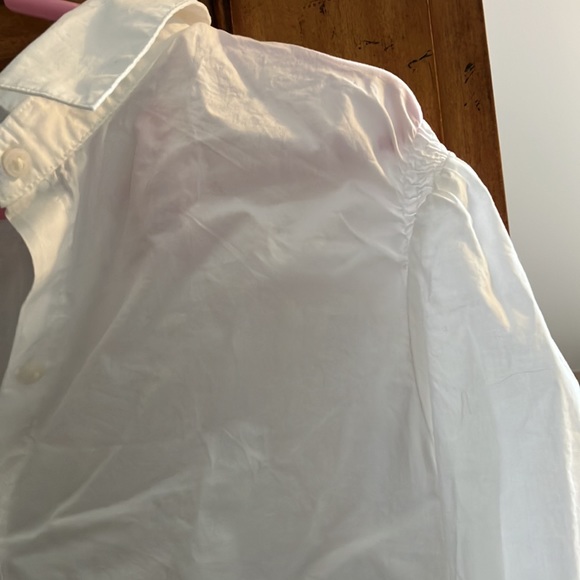 Old Navy white button down shirt - Picture 2 of 5